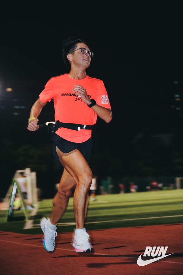 the third session of the Nike Running Club training