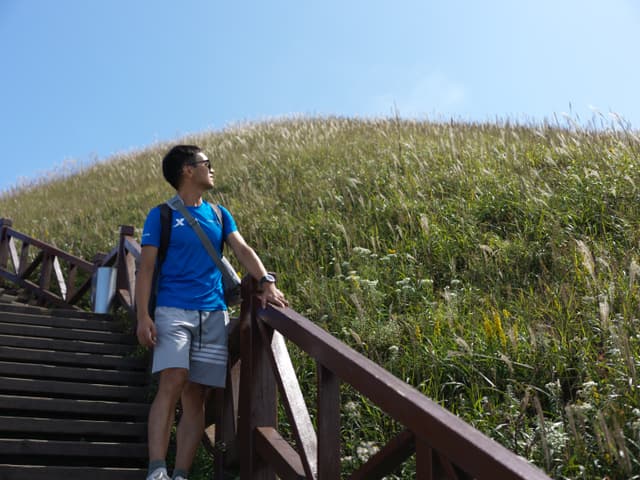 Hiking on the Wugong mountain