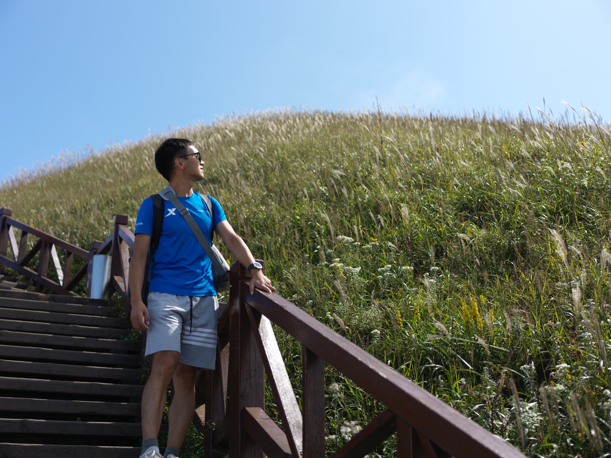 Hiking on the Wugong mountain