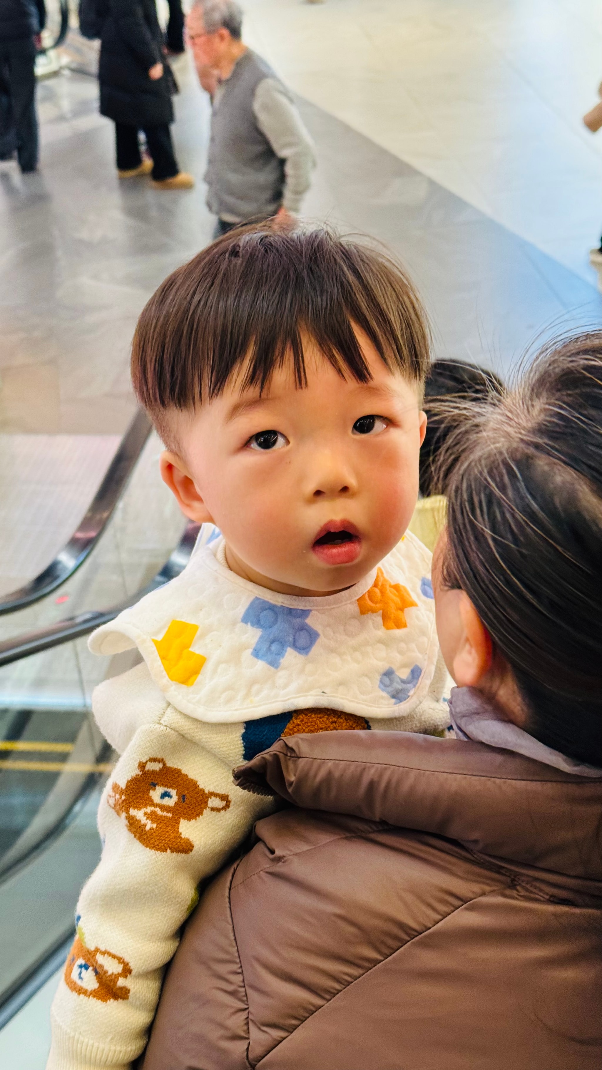 The little boy
